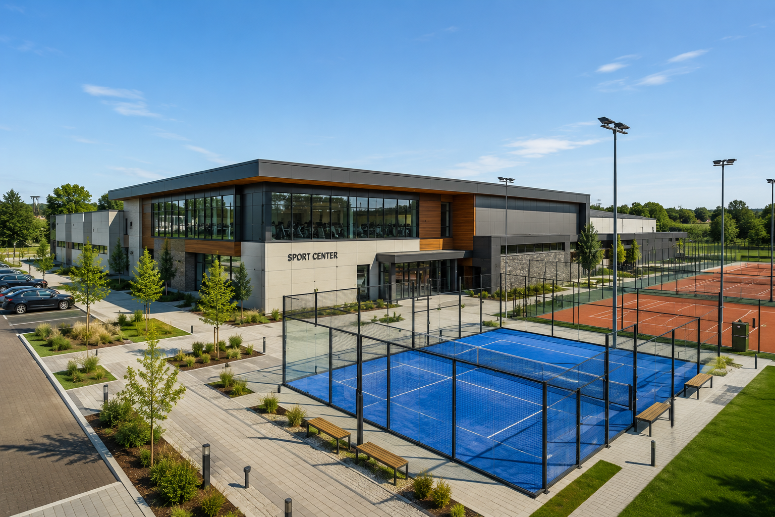 Solare termico AXISOL — Centri sportivi